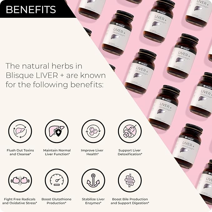 Blisque – Liver Complex Supplement to 90 Capsule