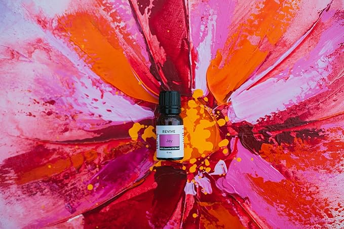 Joy Essential Oil Blend by Revive Essential Oils - 100% Pure Therapeutic Grade, for Diffuser, Humidifier, Massage, Aromatherapy, Skin & Hair Care