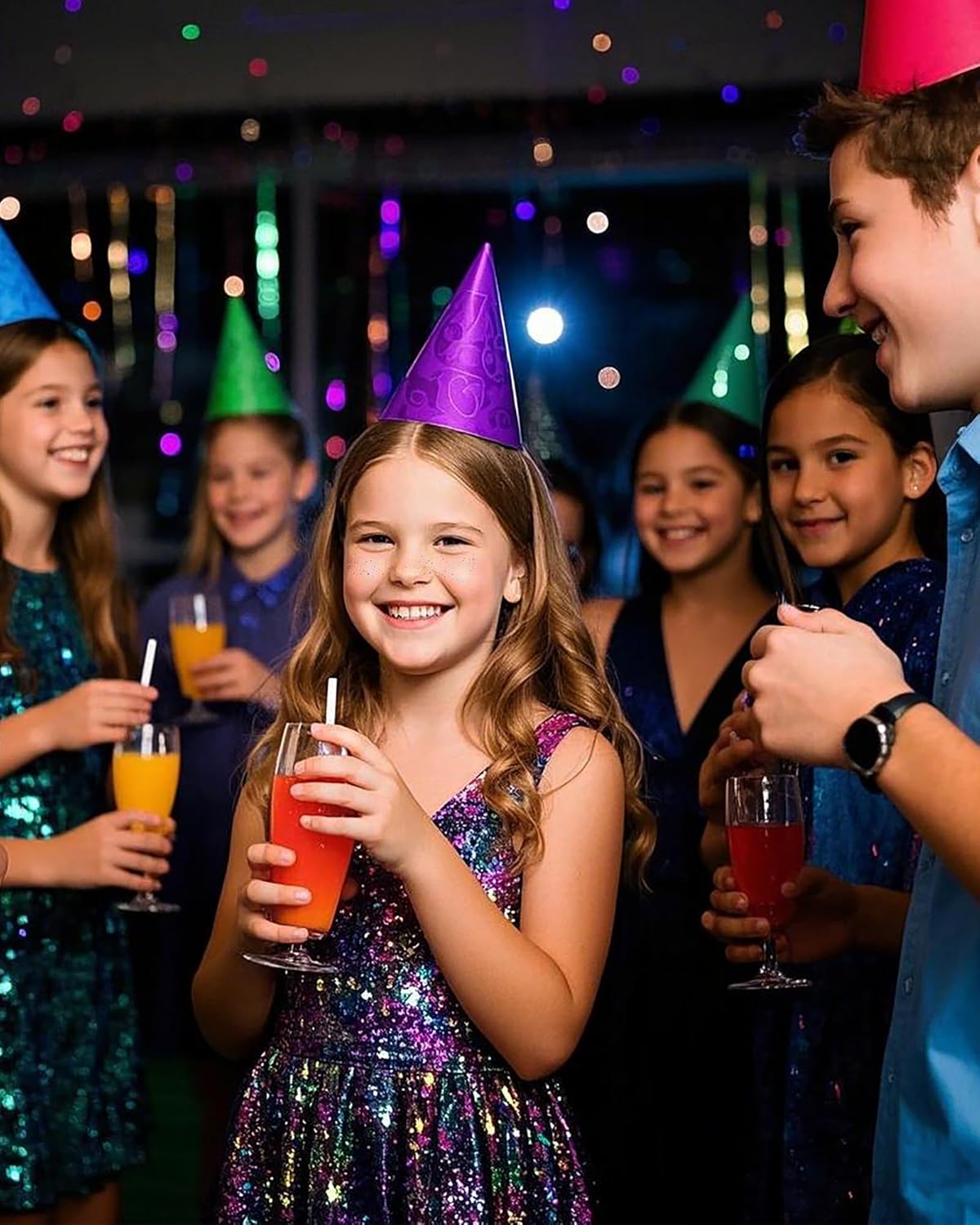 Body Face Glitter Makeup for Kids Women Girls, Sliver Glitter Makeup Speckles for Face, Singer Concerts Festival Holiday Party Rave Accessories - 8 Counts