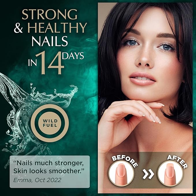 WILD FUEL Concentrated Liquid Collagen Peptides and Dental Probiotics for Fresh Breath Bundle