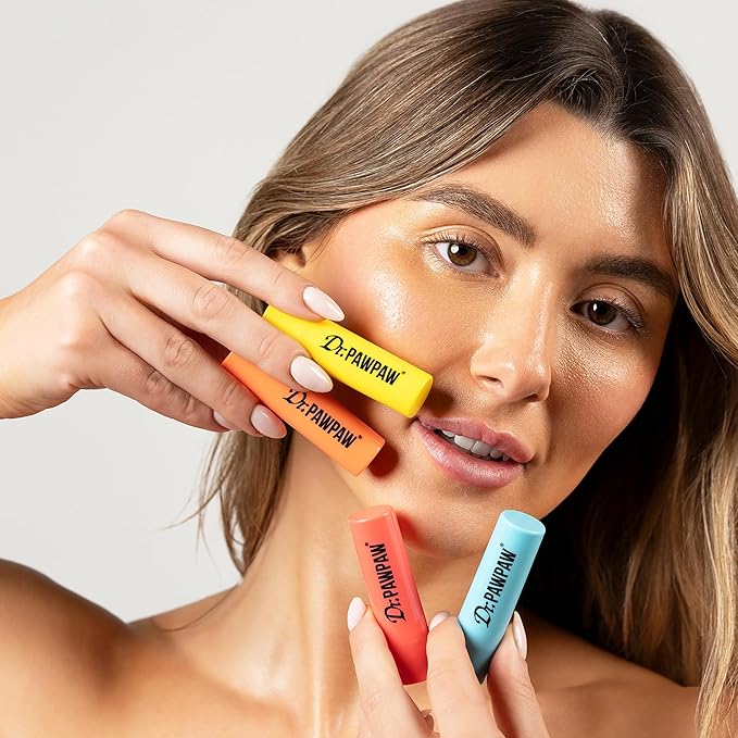 Dr. PawPaw Lip Balm - Hydrating Lip Balm Moisturizer with Aloe Vera for Deep Nourishment - Castor Oil Enriched - Mango - 0.13 oz