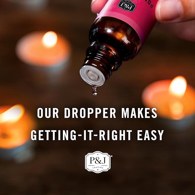 P&J Trading Fragrance Oil Fruit Set | Orange, Mango, Apple, Blueberry, Banana, and Pear Candle Scents for Candle Making, Freshie Scents, Soap Making Supplies, Diffuser Oil Scents
