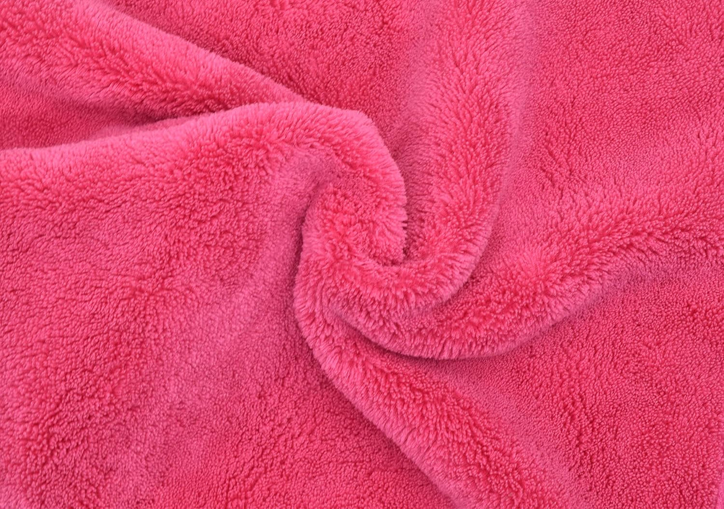 Makeup Remover Cloths for Face, Eye, Lips - Reusable Makeup Remover Pads Soft Microfiber Facial Cleansing Cloths 6 x 12 inch 12 Pack (Dark Pink)