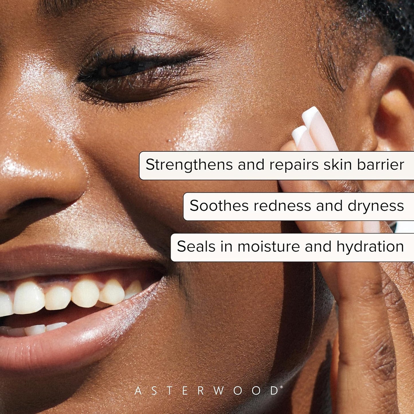 Asterwood Ceramide Barrier Repair Serum - Hydrating, Calming, & Barrier-Restoring Skin Facial Serum - with Triple Ceramide Complex, Squalane, Hyaluronic Acid - Fragrance-Free, Cruelty-Free - 1 Fl Oz