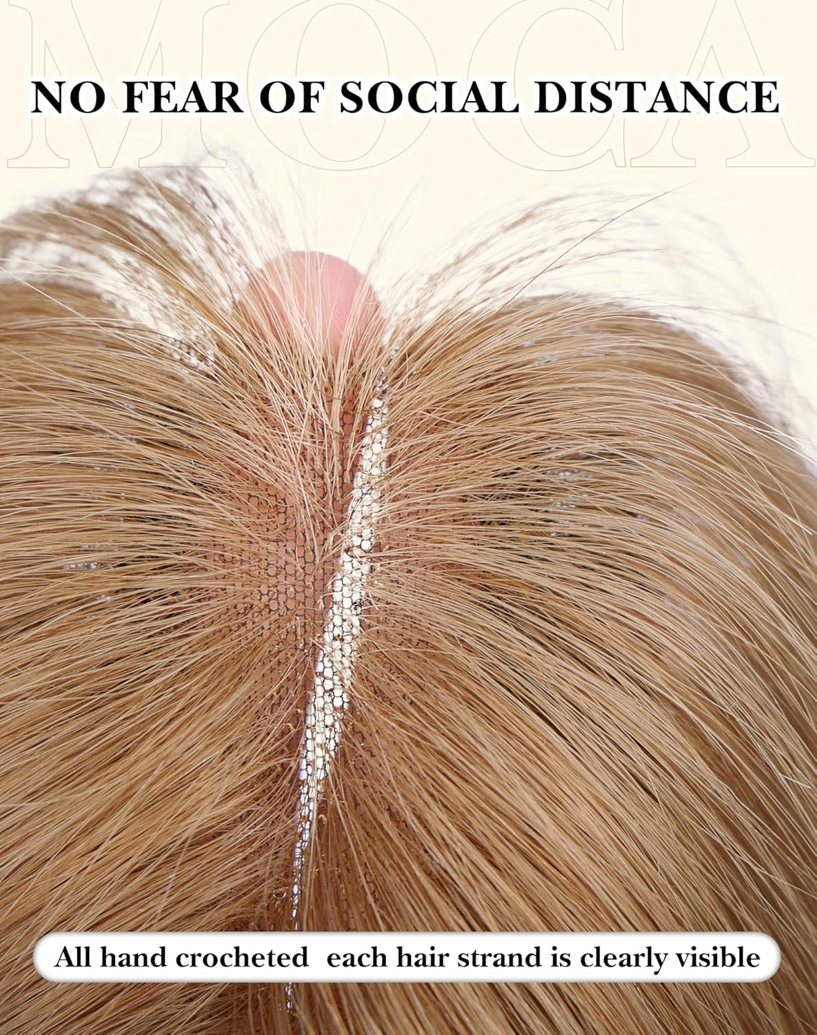 Hair Toppers for Women Real Human Hair, Bangs Hair Clip 360°3D Cover Clip on Bangs for Women Fake Bangs for Daily Wear (10 Inch Light Brown)