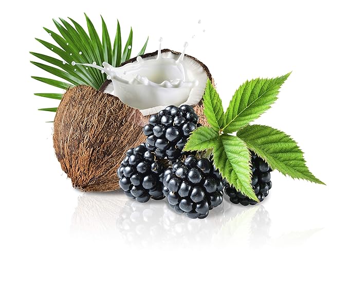 GIOVANNI 2chic Ultra-Repairing Hair Mask - Blackberry & Coconut Oil for Dry, Damaged & Processed Hair, Argan, Jojoba, Shea Butter & Keratin, Lauryl & Laureth Sulfate Free, Color Safe - 5 oz