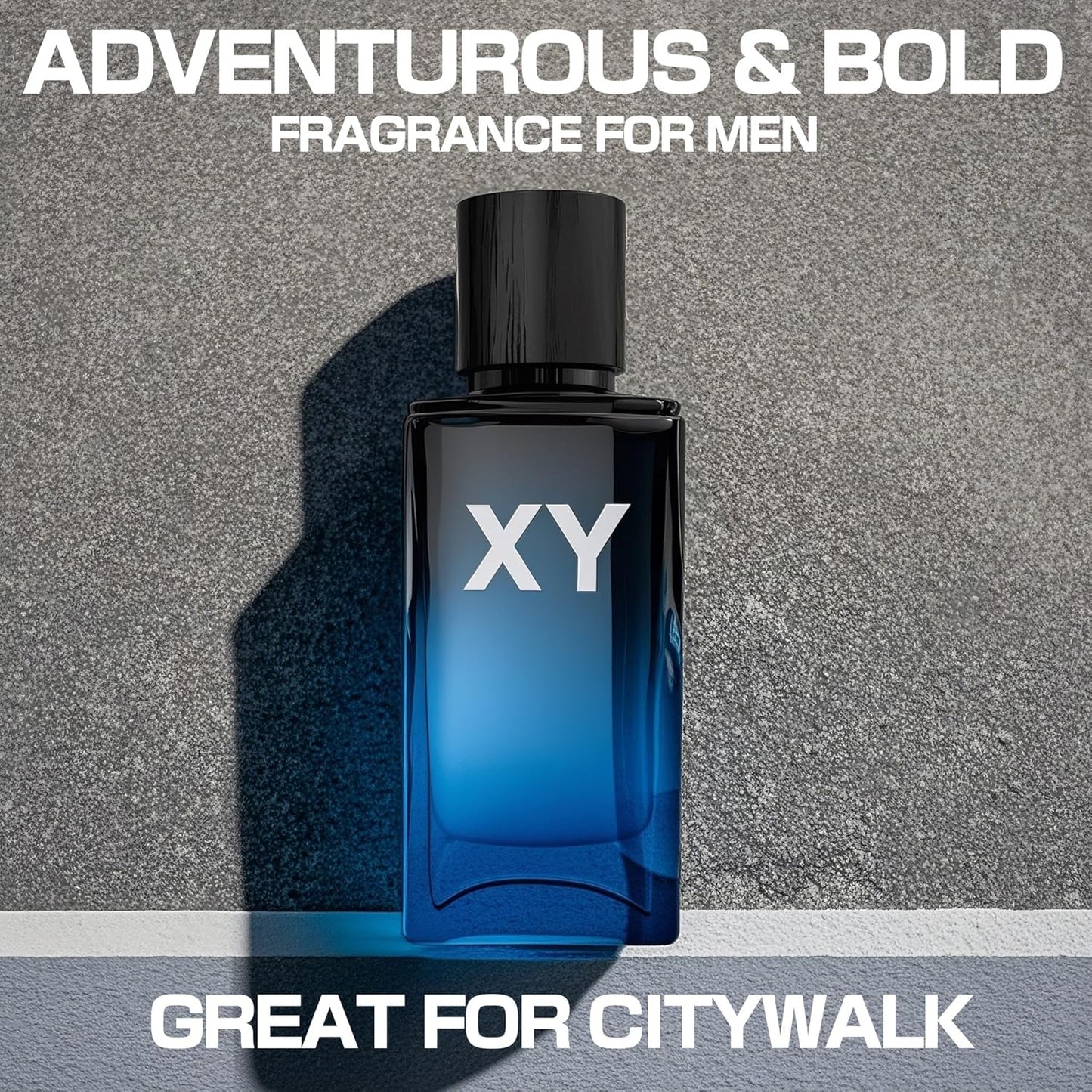XY Men Cologne Fresh Scent Eau De Toilette Spray, Fragrance For Men Long-Lasting Cologne Choice For Daily Wear Elegant 100ml Bottle
