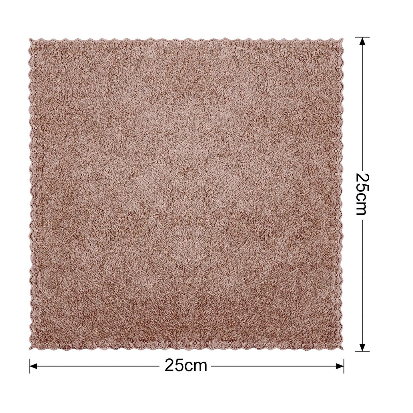 Syhood 12 Pcs Face Wash Cloth 10 x 10 Inch Makeup Remover Cloths Microfiber Facial Wash Towel Coral Velvet Reusable Soft Cleansing Towel (Pink, Green, Brown, Purple, Blue, Beige)