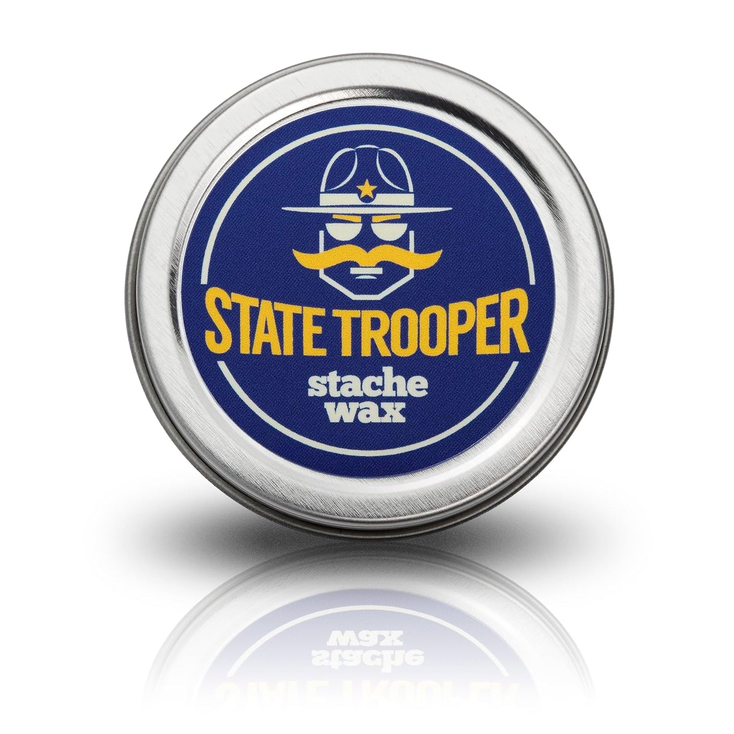 Mustache Wax - Medium Hold - Citrus Scent - One Ounce Tin