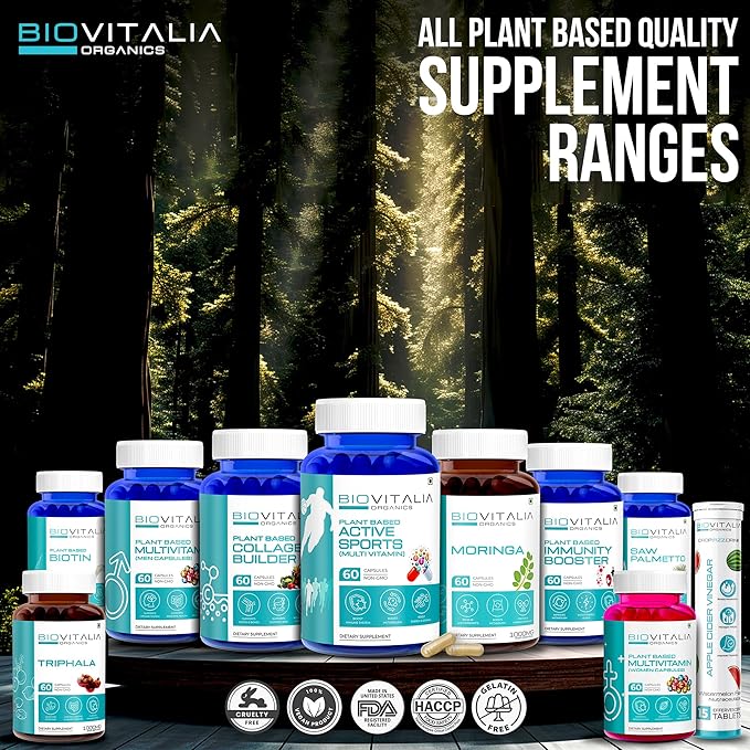 Plant Based Blood Builder Capsules Iron 1000mg - 60 Capsule