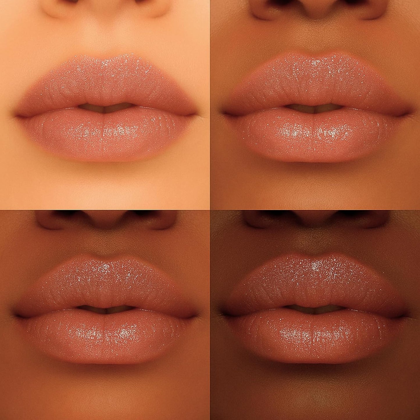 Formless Beauty | Divine Lip Gloss by Jenny McCarthy | Muted Ruby Gloss With Silver & Red Glitter. | Vegan Hydrating Formula | Non-Sticky Aloe & Jojoba Infused | Paraben & Cruelty Free | Lip Enhancer