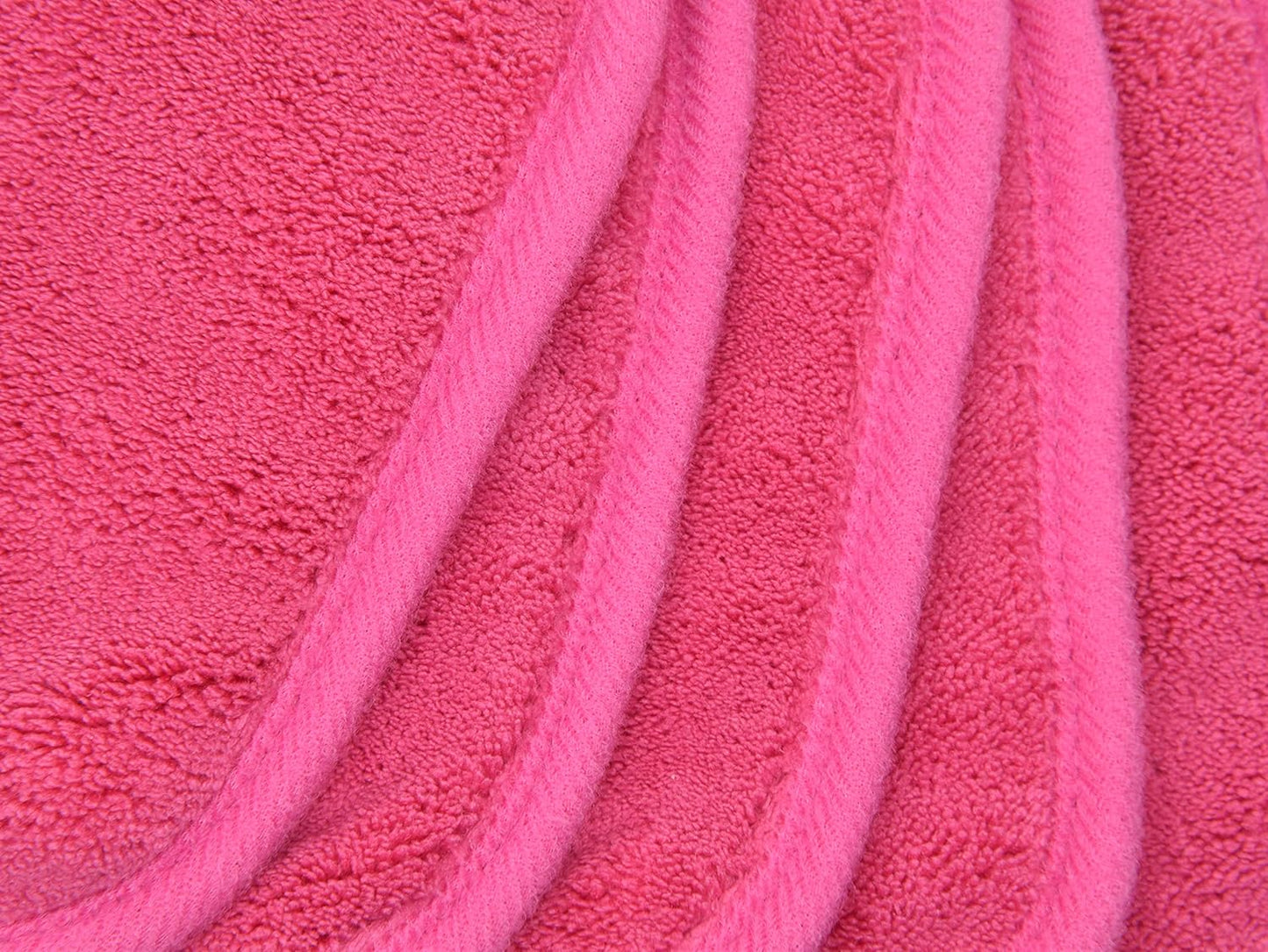 Makeup Remover Cloths for Face, Eye, Lips - Reusable Makeup Remover Pads Soft Microfiber Facial Cleansing Cloths 6 x 12 inch 12 Pack (Dark Pink)