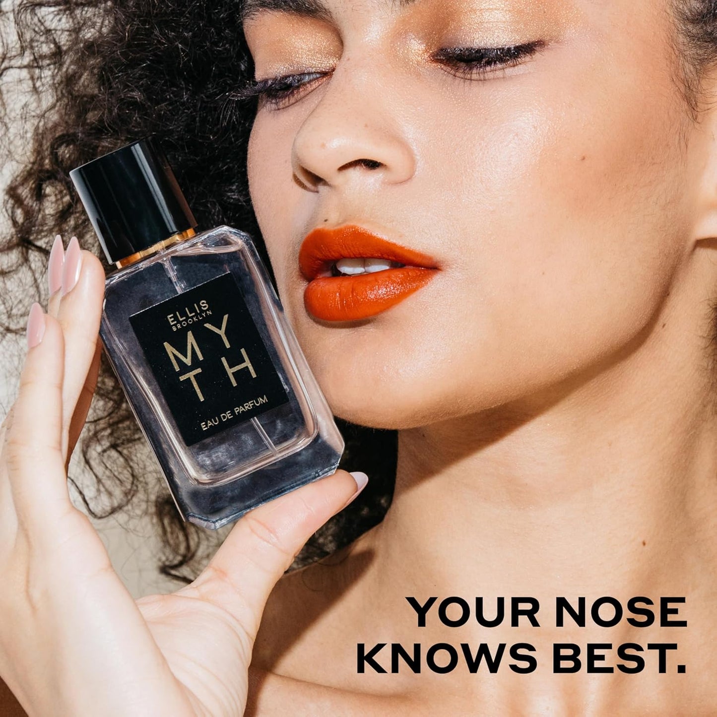 Ellis Brooklyn MYTH Eau de Parfum, Travel Spray, Jasmine Musk Perfume for Women, Clean, Vegan, Paraben-Free, Long Lasting, Notes of Bergamot, Tiger Orchid & White Cedarwood,10ml / 0.33 Fl Oz