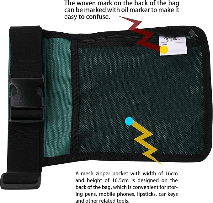 Massage bottle holster -2 adjustable massage oil bottle pack (2 Bottle, Green)