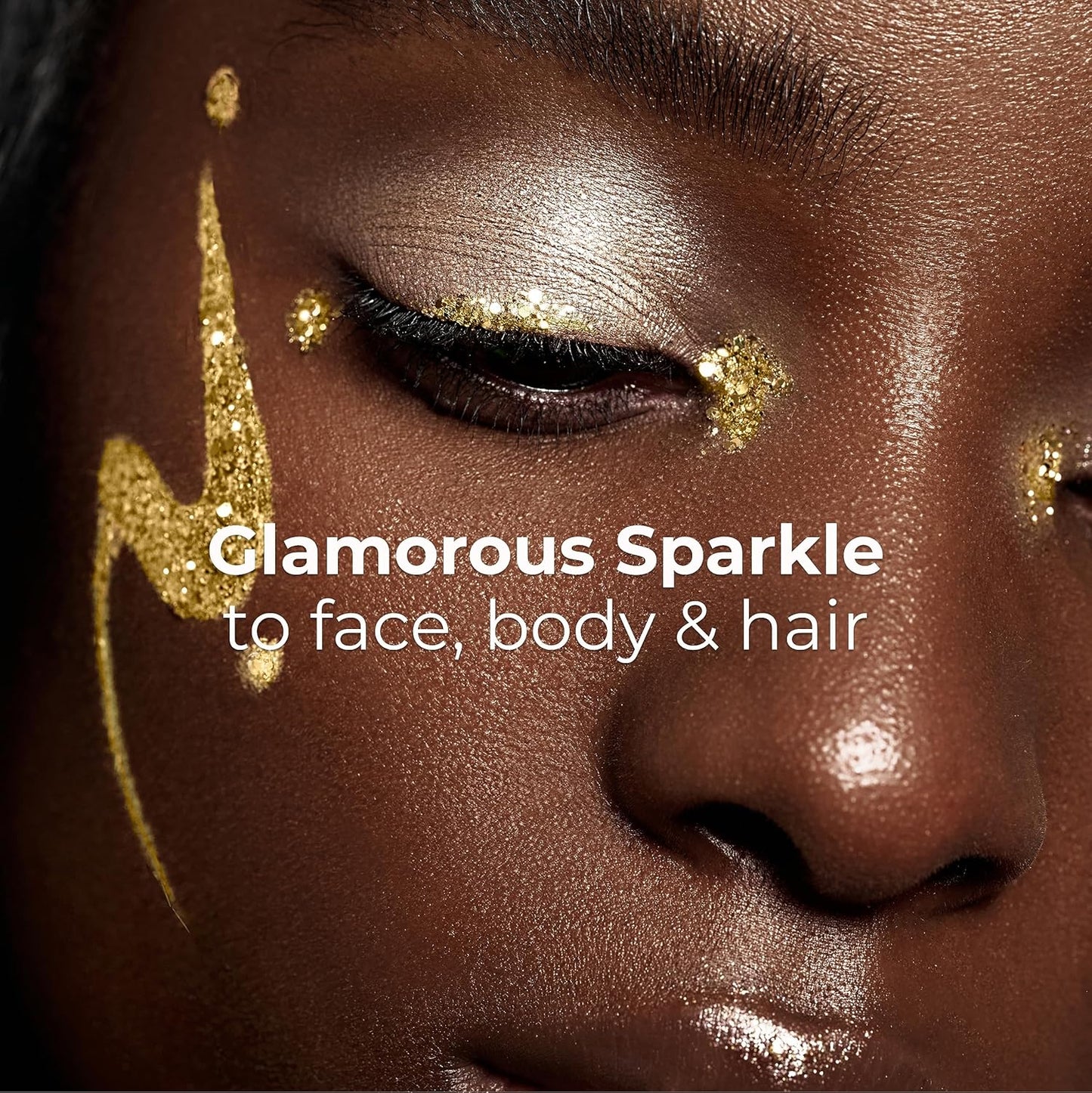 LAMEL Insta Glitter Bomb: Quick-Dry Holographic Face & Body Glitter Gel | Long-Lasting Shine & Effortless Removal | Perfect Face Glitter Makeup & Body, Hair Shimmer | Vegan & Cruelty Free -0.67 fl.oz