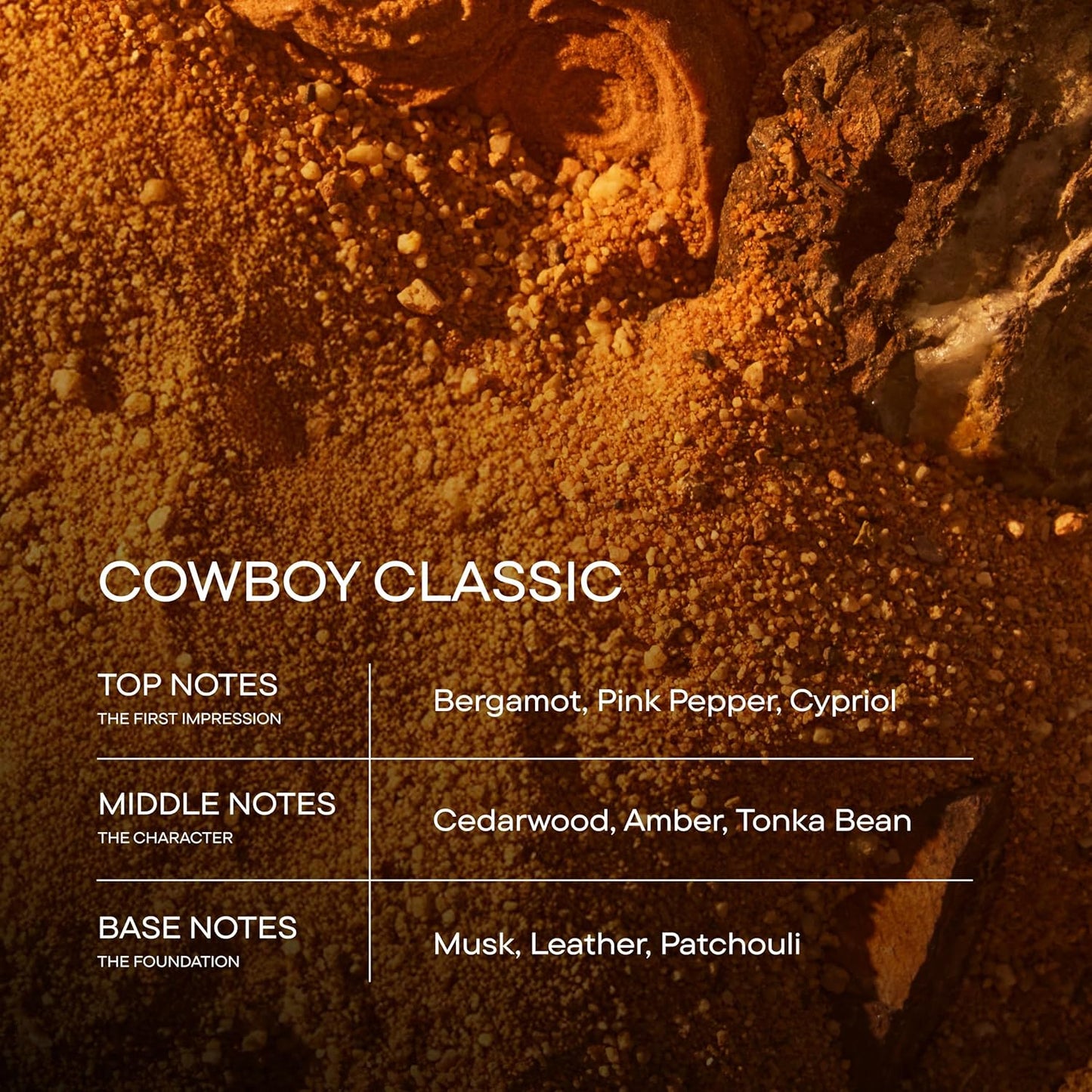 Harry's Cowboy Classic Men's Cologne - Woody Amber Scent - 1.7 fl oz - Notes of Bergamot, Cedarwood & Musk - Long-Lasting Eau de Parfum Men's Fragrance