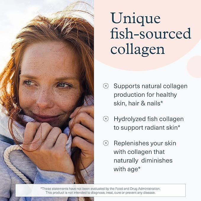 Youtheory Marine Collagen - 2,500 mg Hydrolyzed Collagen - Supports Skin* - Fish-Sourced Collagen - with Vitamin C, A, C, E, B6, B12 & More - Highly Digestible and Absorbable - 290 Tablets