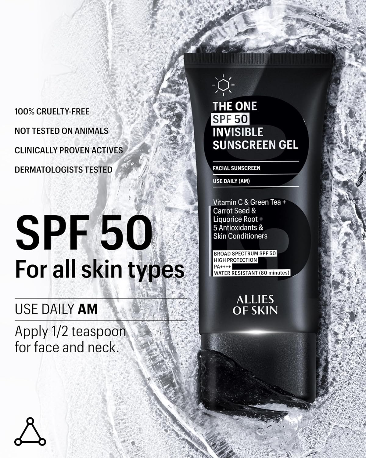 Allies of Skin Daily Face Sunscreen SPF 50 & Ceramide Repair Lip Balm | Hydrating Skincare for Sun Exposure | Dermatologist Tested Formulas For All Skin Types | (1.7 oz, 0.13 oz)