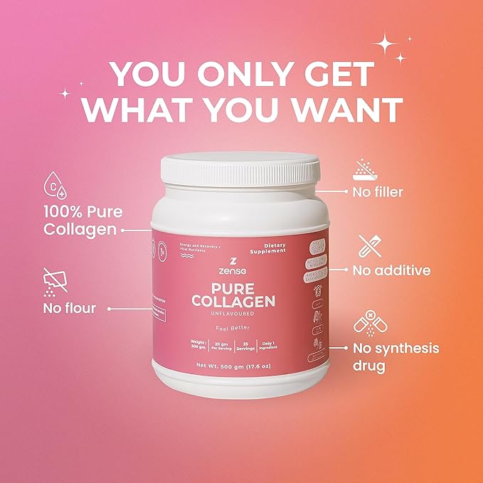 Hydrolyzed Collagen Powder for Women & Men, Organic Collagen Peptides Powder, Type I & III Bovine Collagen – High Protein, Pure Collagen Content, Additive-Free - Colágeno Hidrolizado for Women (500 g)