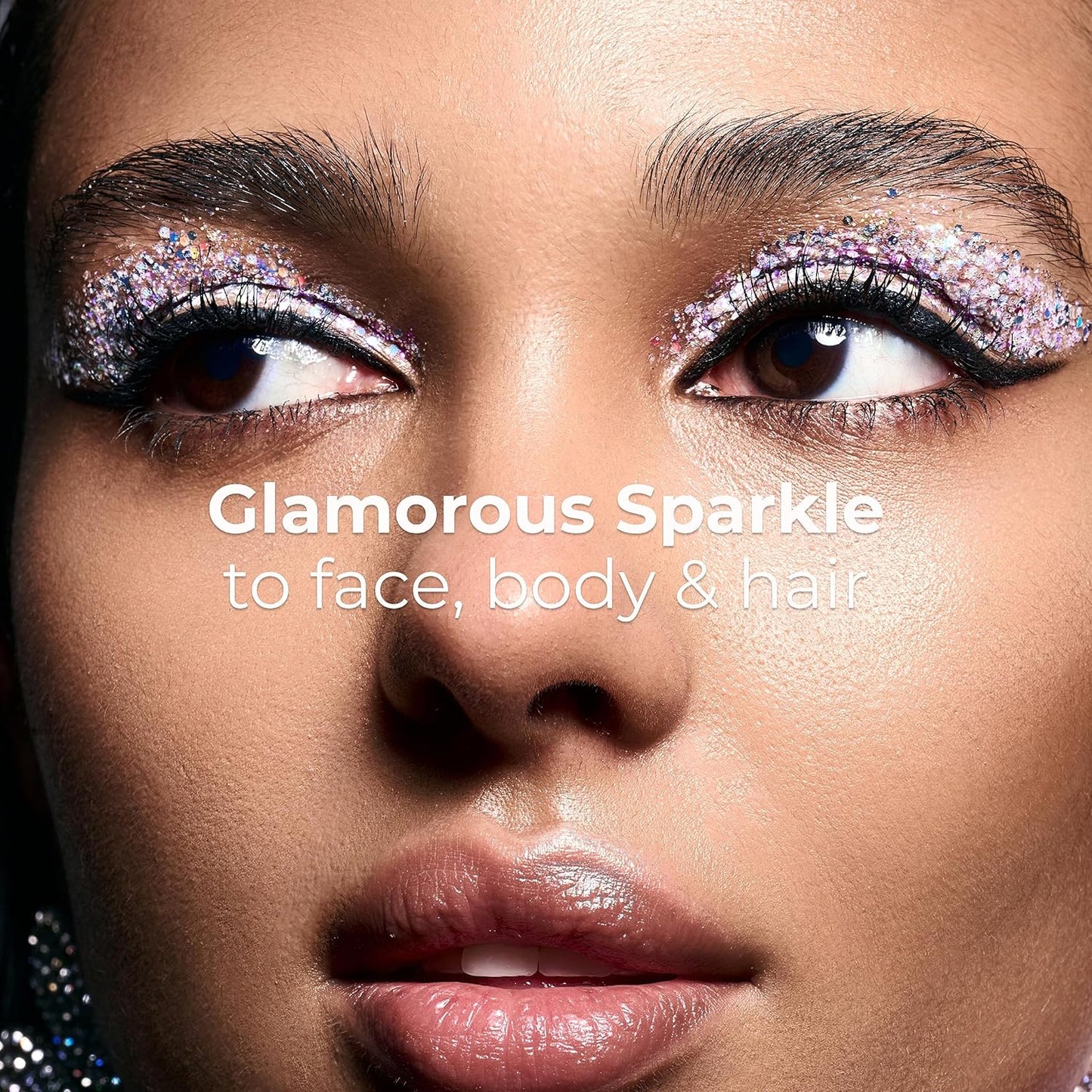 LAMEL Insta Glitter Bomb: Quick-Dry Holographic Face & Body Glitter Gel | Long-Lasting Shine & Effortless Removal | Perfect Face Glitter Makeup & Body, Hair Shimmer | Vegan & Cruelty Free -0.67 fl.oz